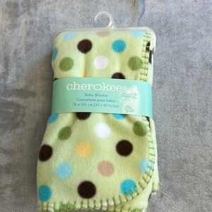 Cherokee -  NWT - fleece baby blanket